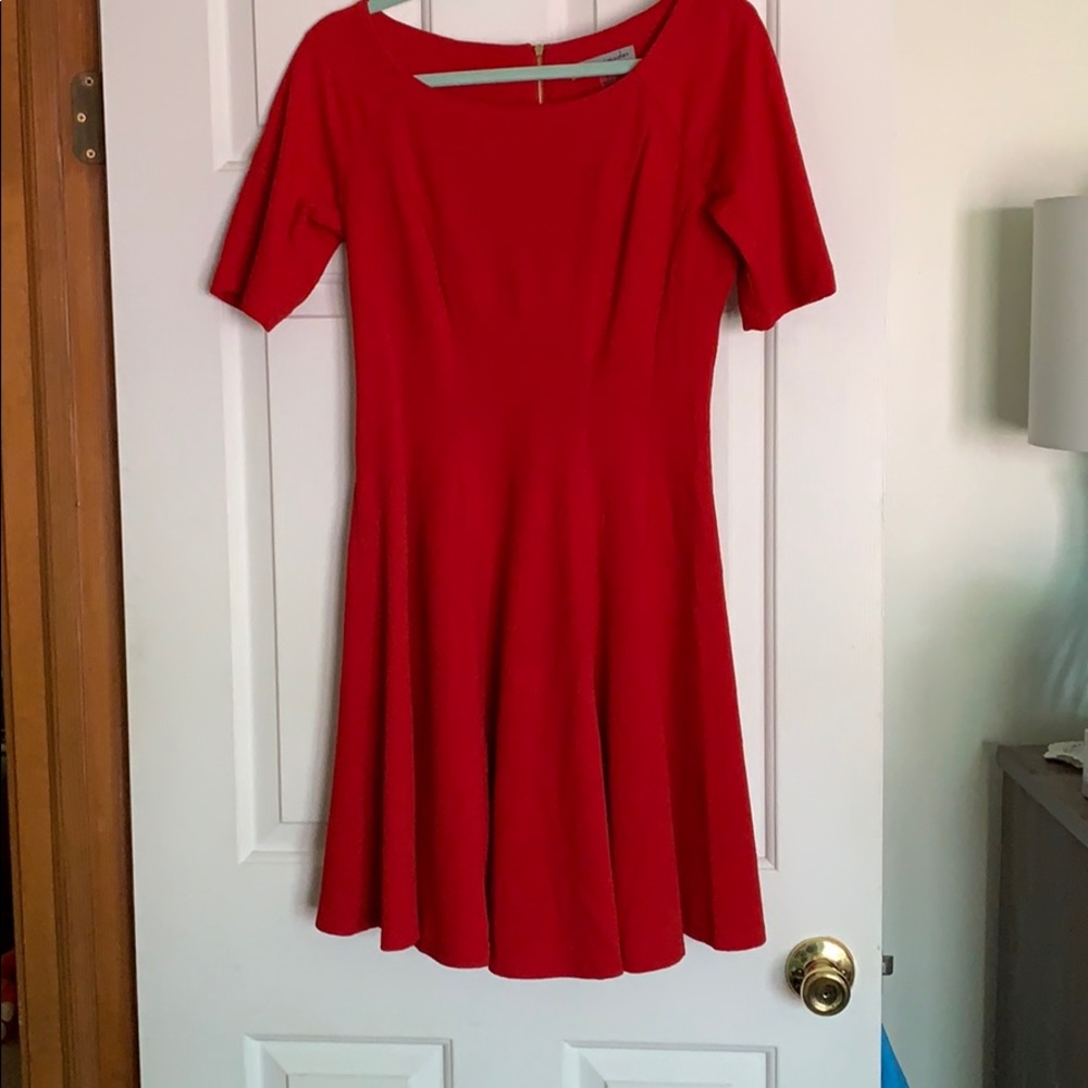 Red dress